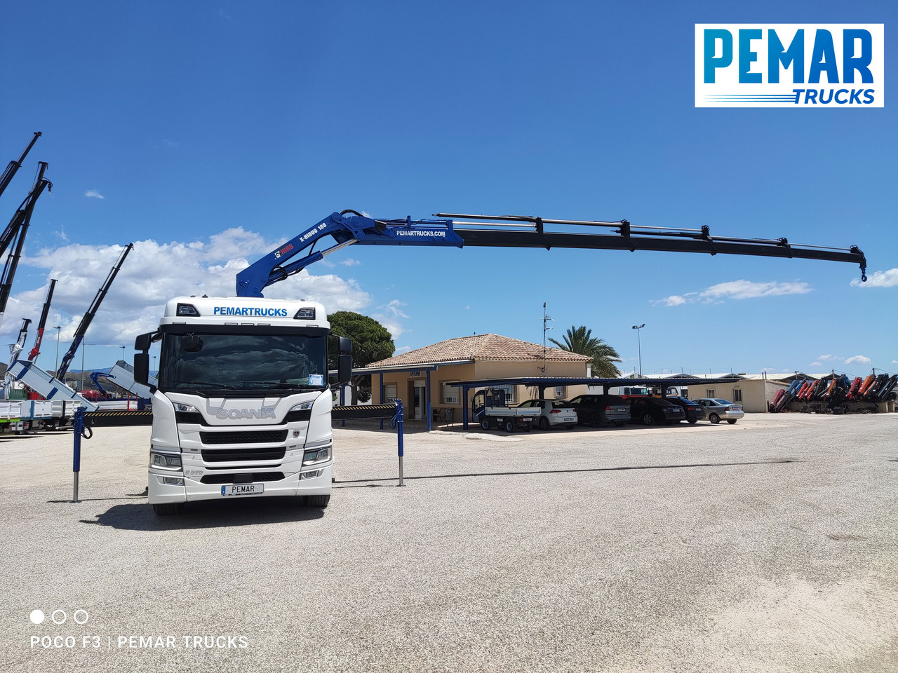 تأجير SCANIA P 370 GRUA CAJA FIJA 18T SCANIA P 370 GRUA CAJA FIJA 18T: صورة 7