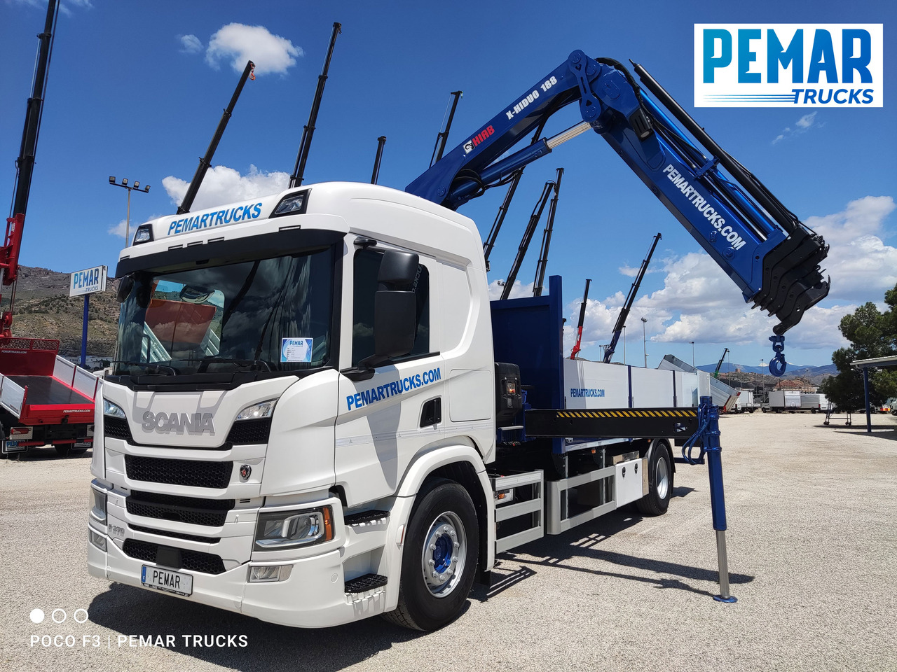 تأجير SCANIA P 370 GRUA CAJA FIJA 18T SCANIA P 370 GRUA CAJA FIJA 18T: صورة 10