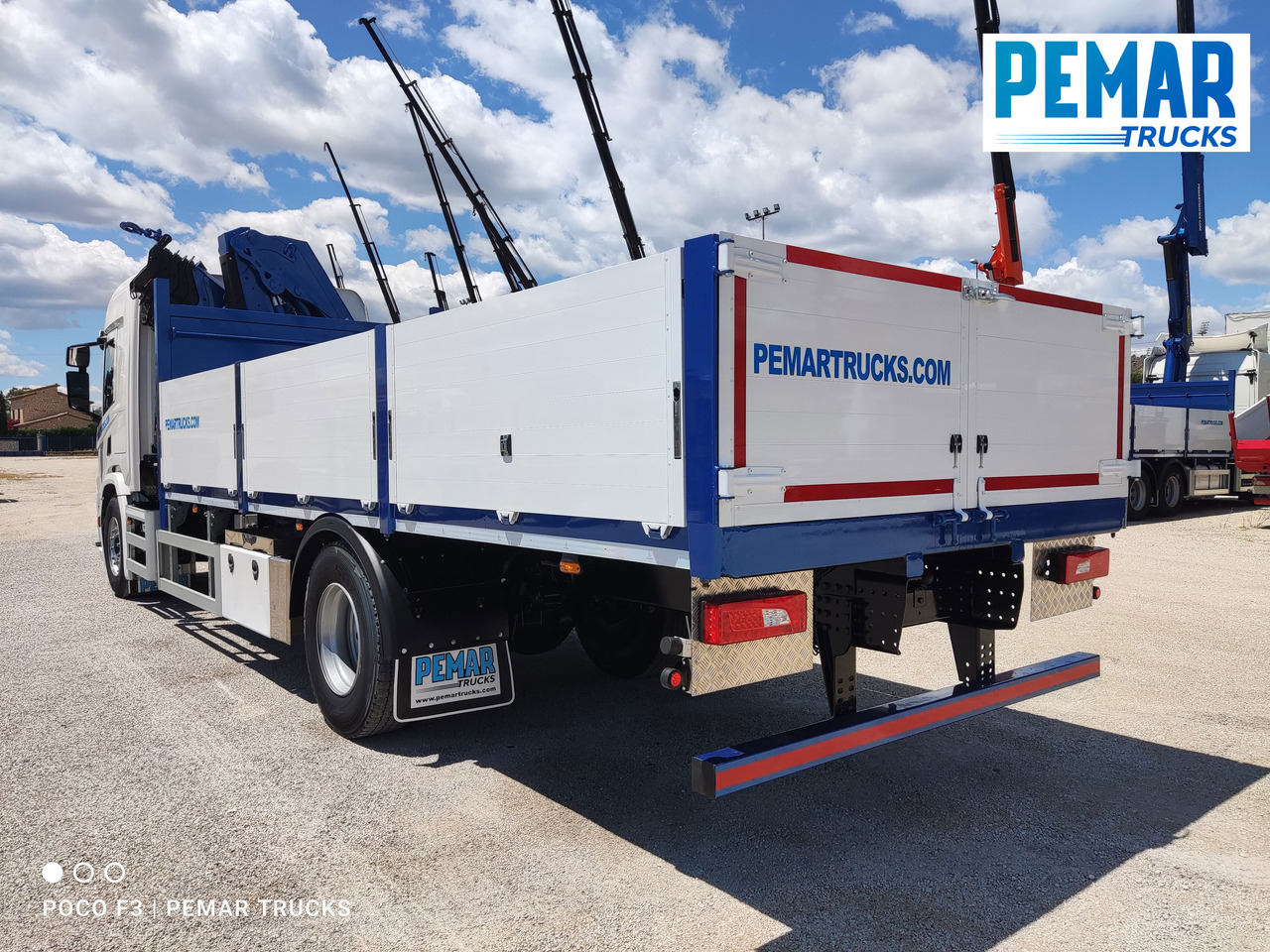 تأجير SCANIA P 370 GRUA CAJA FIJA 18T SCANIA P 370 GRUA CAJA FIJA 18T: صورة 18