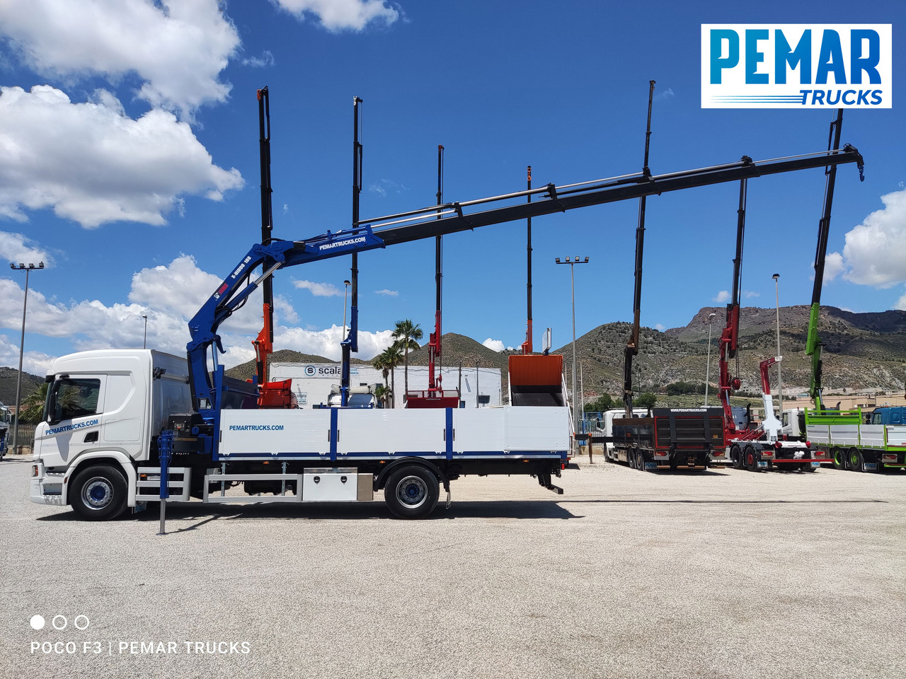 SCANIA P 370 GRUA CAJA FIJA 18T - شاحنة كرين: صورة 4 SCANIA P 370 GRUA CAJA FIJA 18T - شاحنة كرين: صورة 4