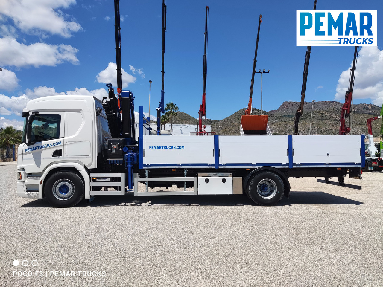 تأجير SCANIA P 370 GRUA CAJA FIJA 18T SCANIA P 370 GRUA CAJA FIJA 18T: صورة 19