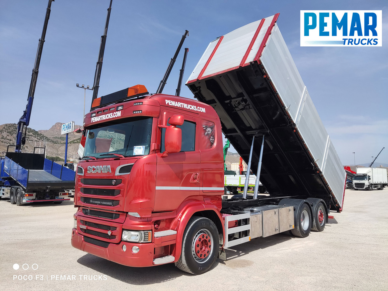 SCANIA R 580 6X2 BASCULANTE RETARDER EURO 6 - شاحنة قلاب: صورة 1 SCANIA R 580 6X2 BASCULANTE RETARDER EURO 6 - شاحنة قلاب: صورة 1