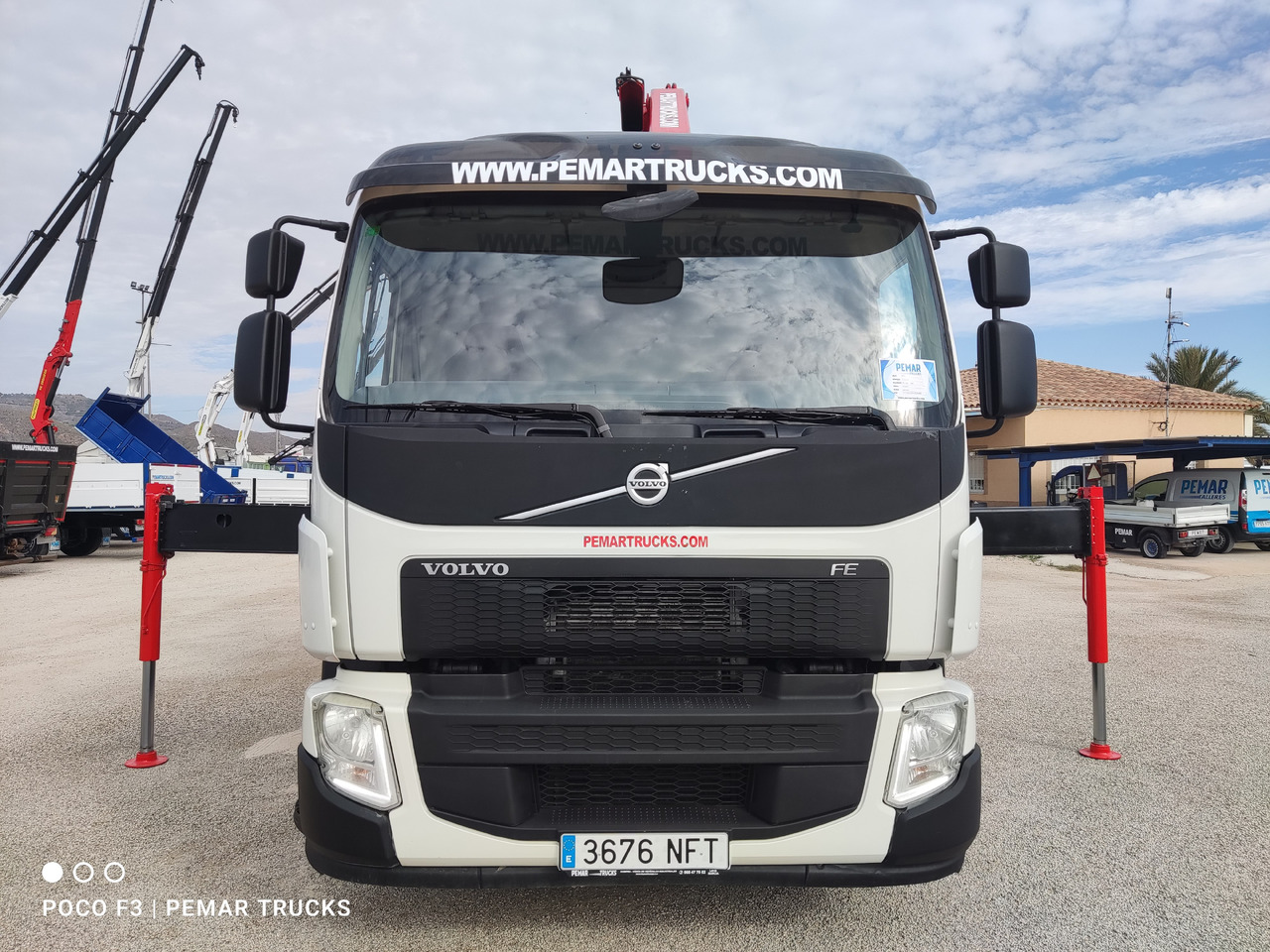 VOLVO FE 280 GRUA CAJA FIJA 18T EURO 6 - شاحنة كرين: صورة 2 VOLVO FE 280 GRUA CAJA FIJA 18T EURO 6 - شاحنة كرين: صورة 2