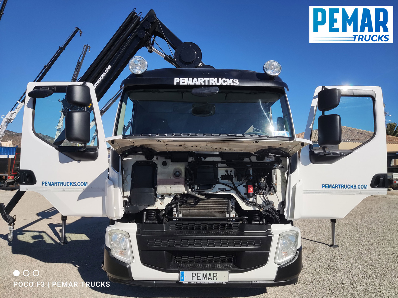 شاحنة قلاب, شاحنة كرين VOLVO FE 280 GRUA MULTILIFT 18T EURO 6: صورة 38