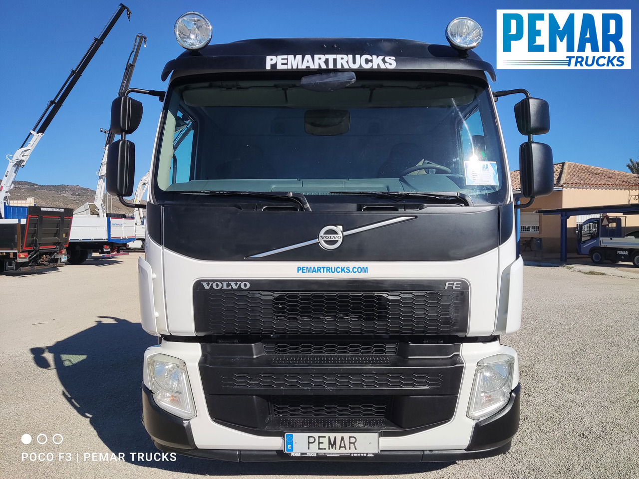 شاحنة قلاب, شاحنة كرين VOLVO FE 280 GRUA MULTILIFT 18T EURO 6: صورة 12