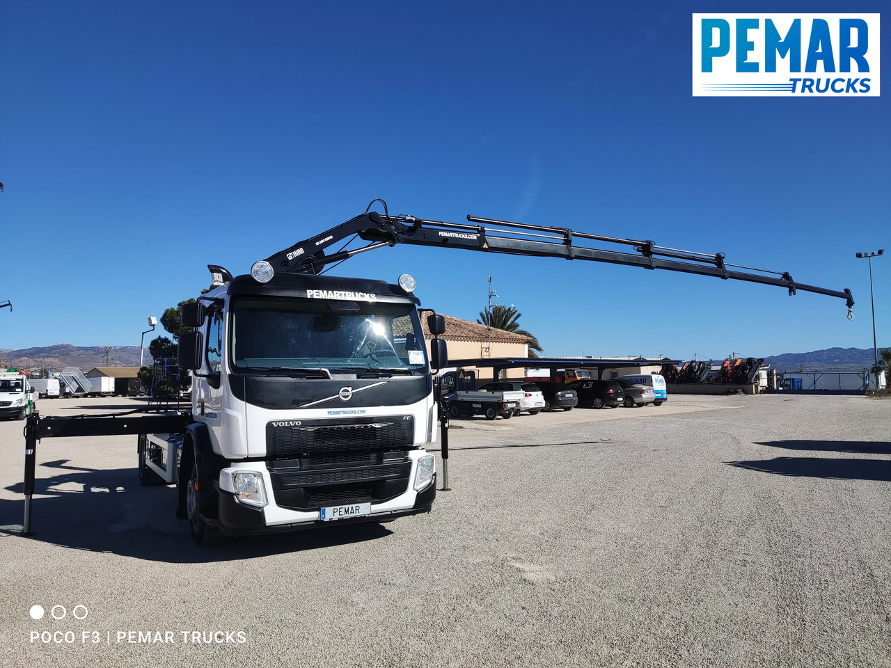 شاحنة قلاب, شاحنة كرين VOLVO FE 280 GRUA MULTILIFT 18T EURO 6: صورة 7