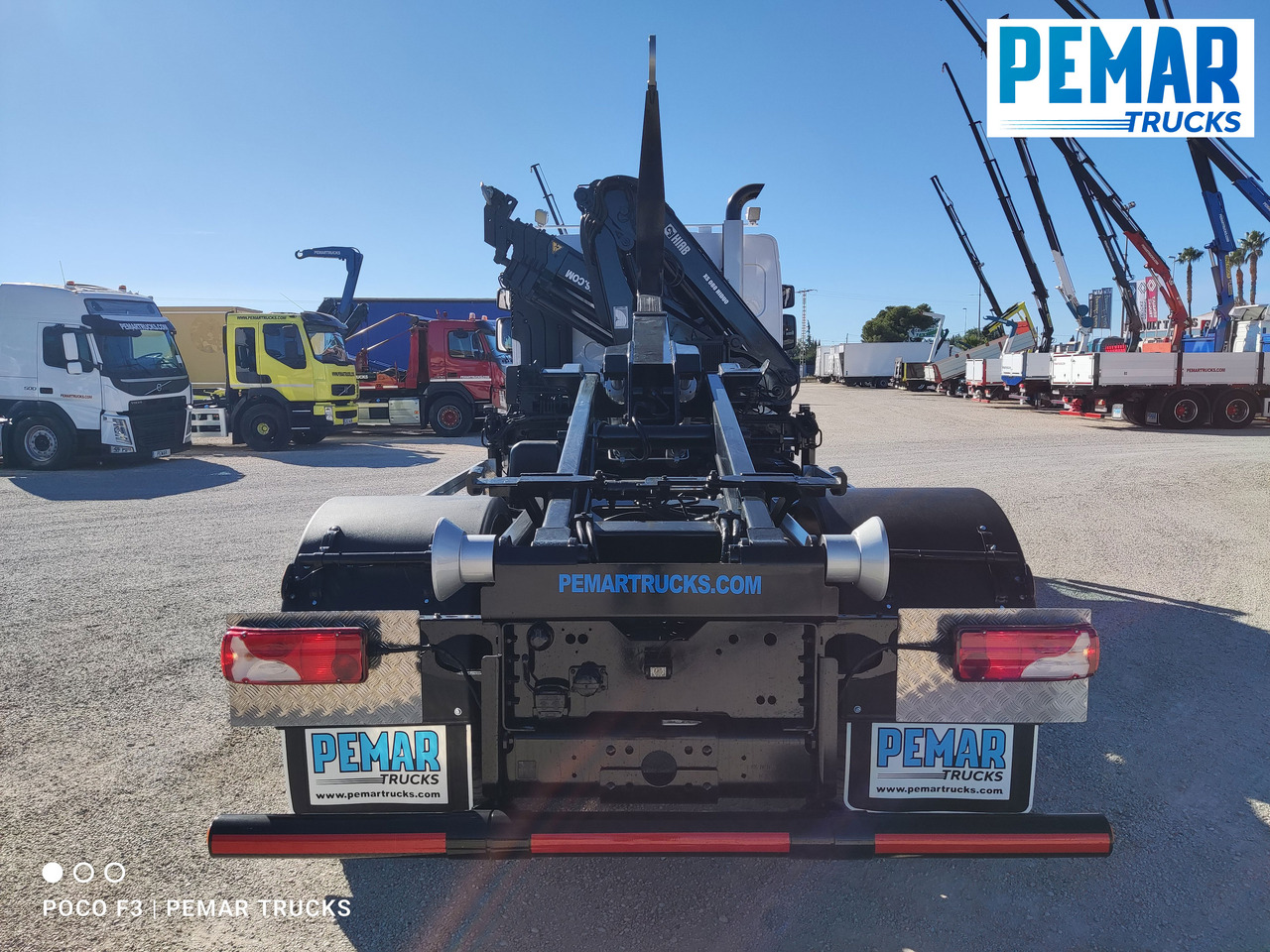 شاحنة قلاب, شاحنة كرين VOLVO FE 280 GRUA MULTILIFT 18T EURO 6: صورة 21