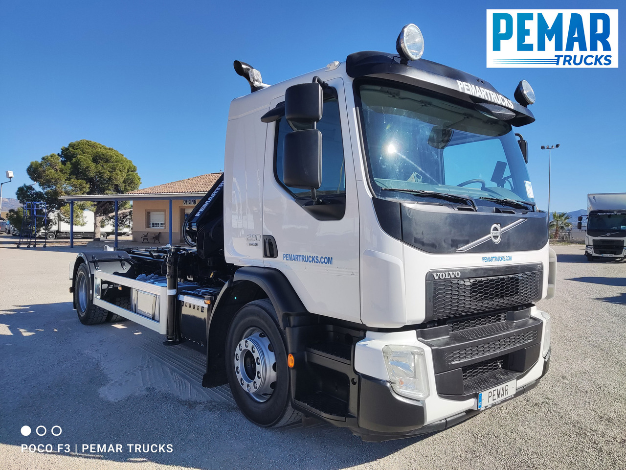 شاحنة قلاب, شاحنة كرين VOLVO FE 280 GRUA MULTILIFT 18T EURO 6: صورة 13