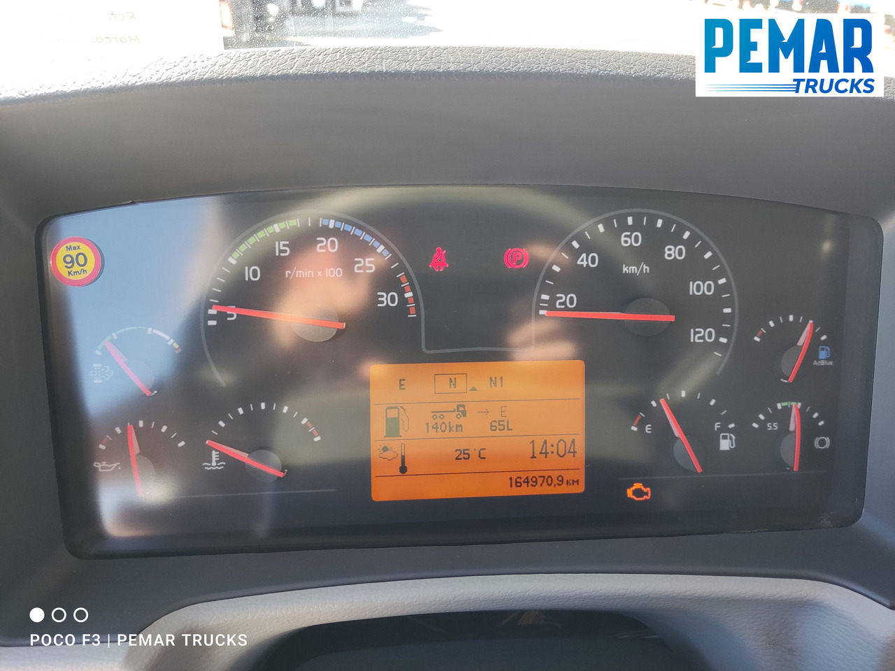 شاحنة قلاب, شاحنة كرين VOLVO FE 280 GRUA MULTILIFT 18T EURO 6: صورة 34