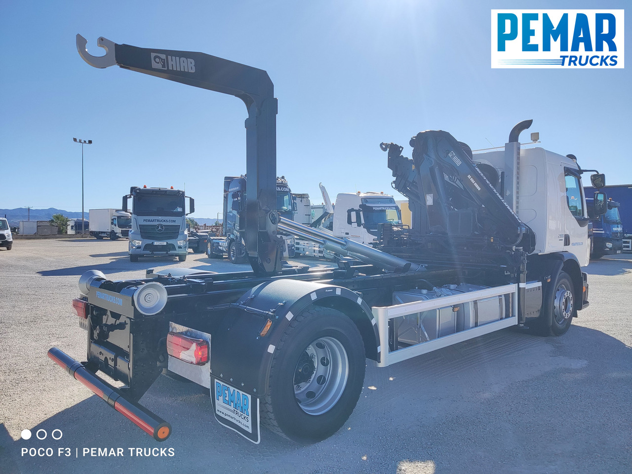 شاحنة قلاب, شاحنة كرين VOLVO FE 280 GRUA MULTILIFT 18T EURO 6: صورة 24