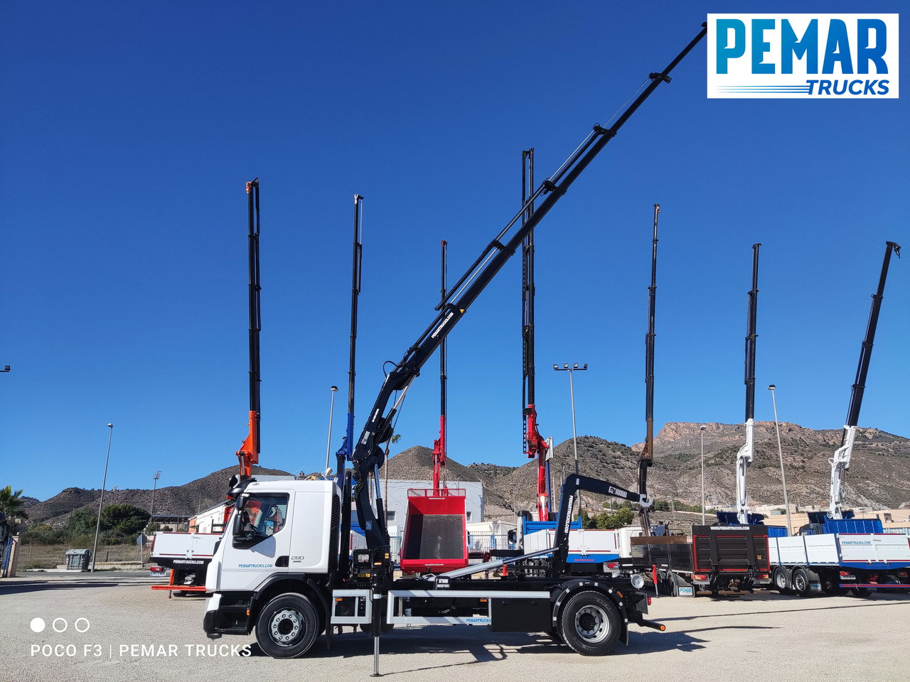 VOLVO FE 280 GRUA MULTILIFT 18T EURO 6 - شاحنة قلاب, شاحنة كرين: صورة 5 VOLVO FE 280 GRUA MULTILIFT 18T EURO 6 - شاحنة قلاب, شاحنة كرين: صورة 5