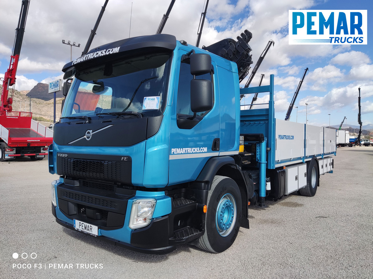 VOLVO FE 320 GRUA CAJA FIJA - شاحنة كرين: صورة 2 VOLVO FE 320 GRUA CAJA FIJA - شاحنة كرين: صورة 2