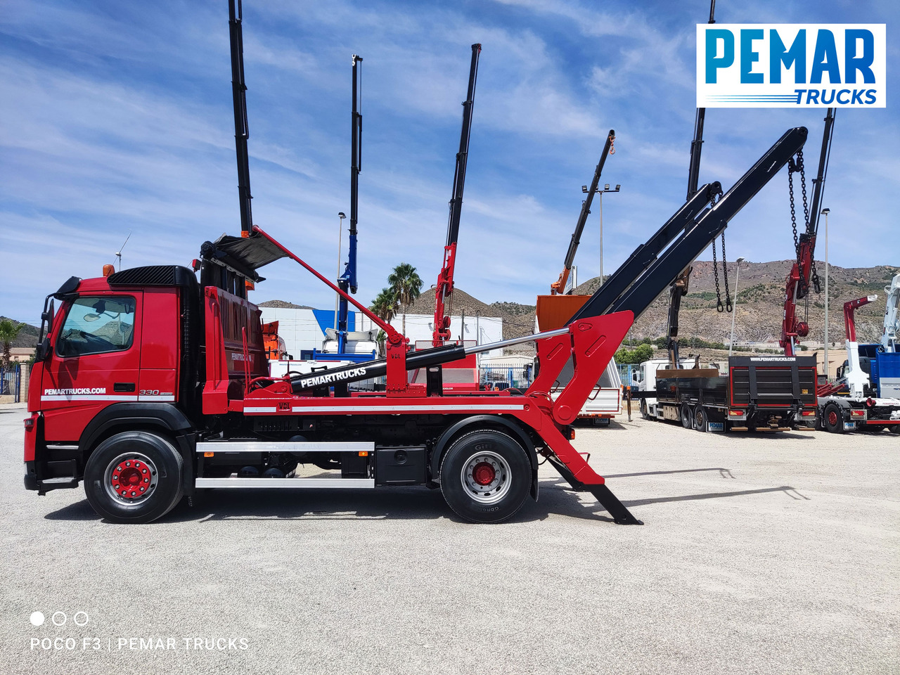 VOLVO FM 330 PORTACONTENEDOR CADENAS 18T - شاحنة لودر انزلاقي: صورة 5 VOLVO FM 330 PORTACONTENEDOR CADENAS 18T - شاحنة لودر انزلاقي: صورة 5