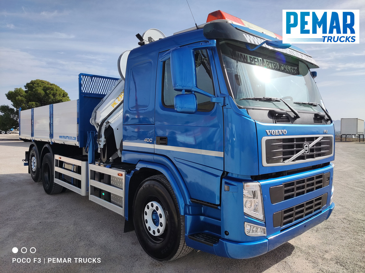 VOLVO FM 400 6X2 GRUA PALFINGER PK 23002 BASCULANTE - شاحنة قلاب, شاحنة كرين: صورة 4 VOLVO FM 400 6X2 GRUA PALFINGER PK 23002 BASCULANTE - شاحنة قلاب, شاحنة كرين: صورة 4