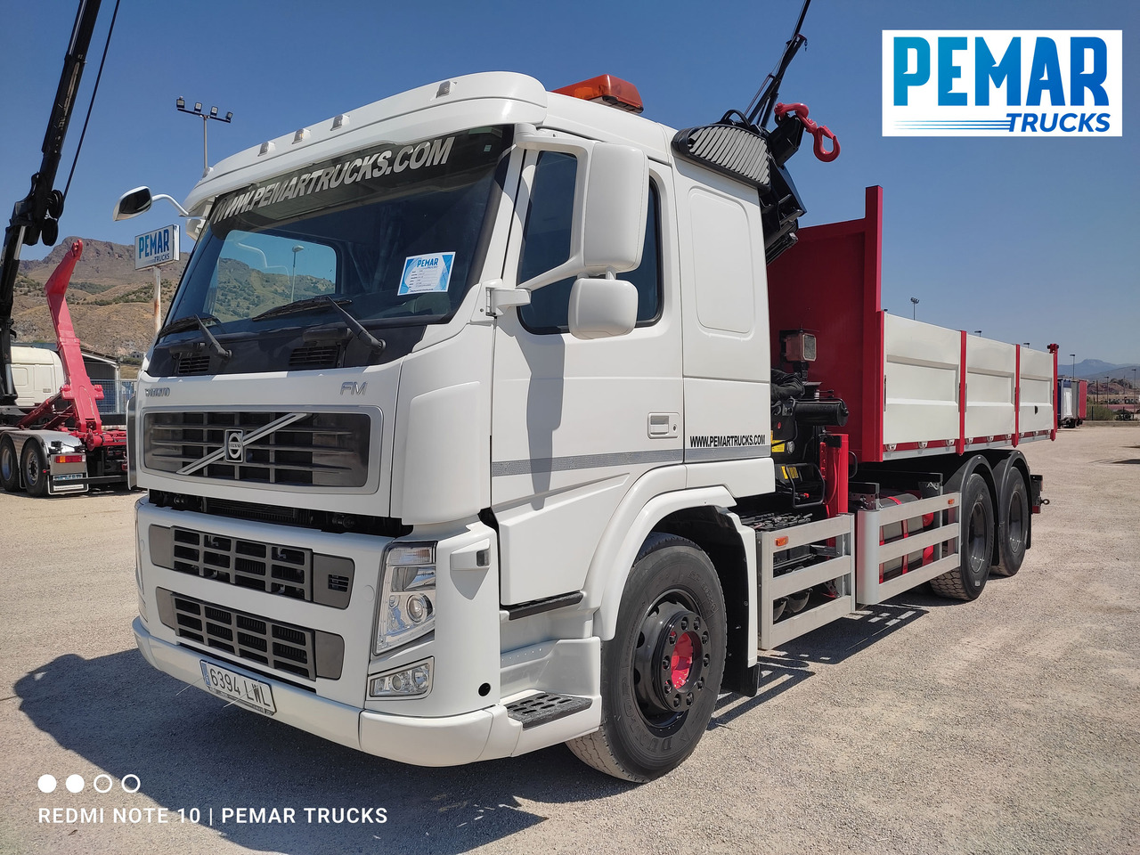 VOLVO FM 440 6X4 GRUA BASCULANTE - شاحنة قلاب, شاحنة كرين: صورة 2 VOLVO FM 440 6X4 GRUA BASCULANTE - شاحنة قلاب, شاحنة كرين: صورة 2