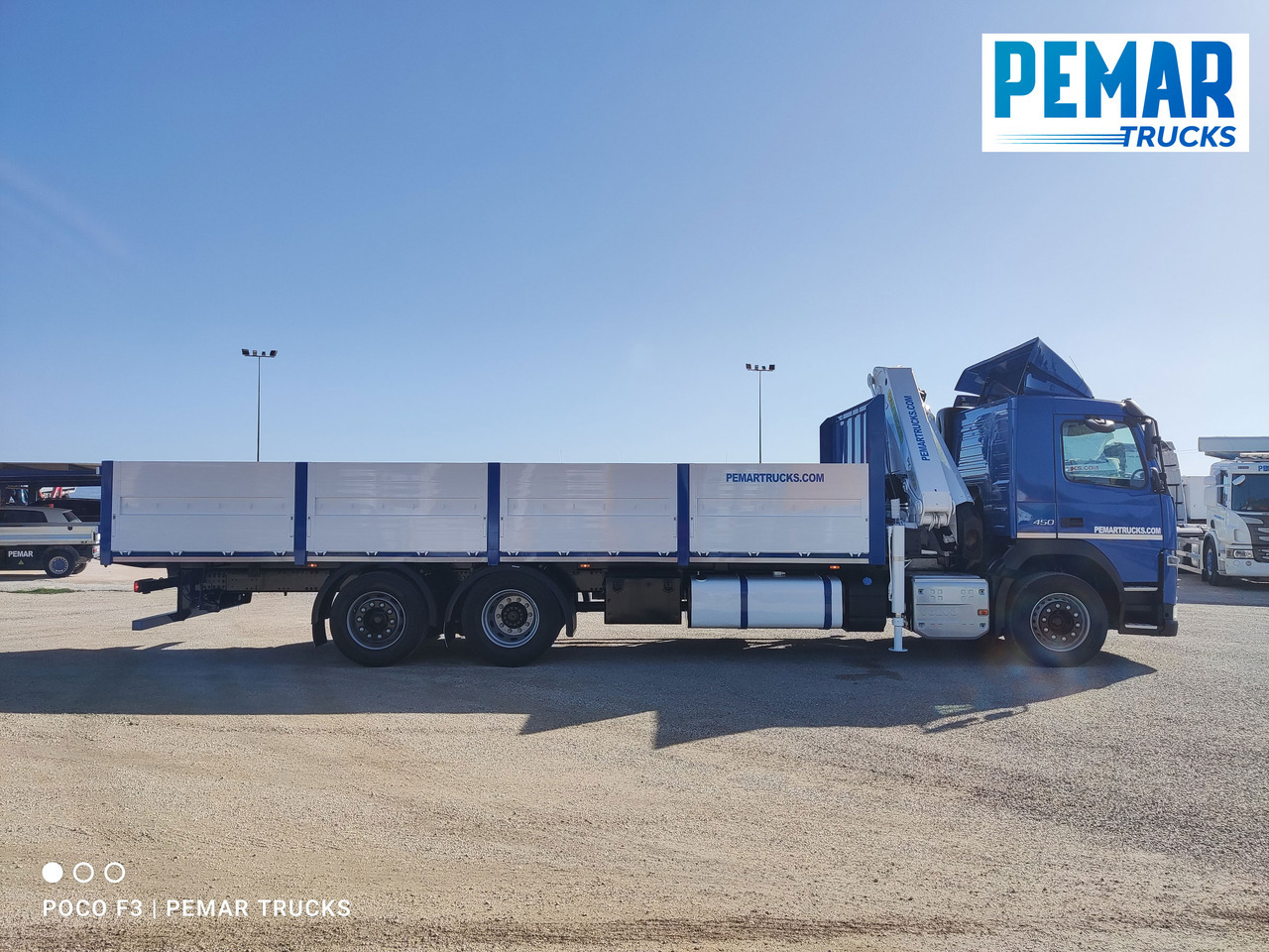 VOLVO FM 450 6X2 GRUA CAJA FIJA EURO 6 - شاحنات مسطحة, شاحنة كرين: صورة 5 VOLVO FM 450 6X2 GRUA CAJA FIJA EURO 6 - شاحنات مسطحة, شاحنة كرين: صورة 5