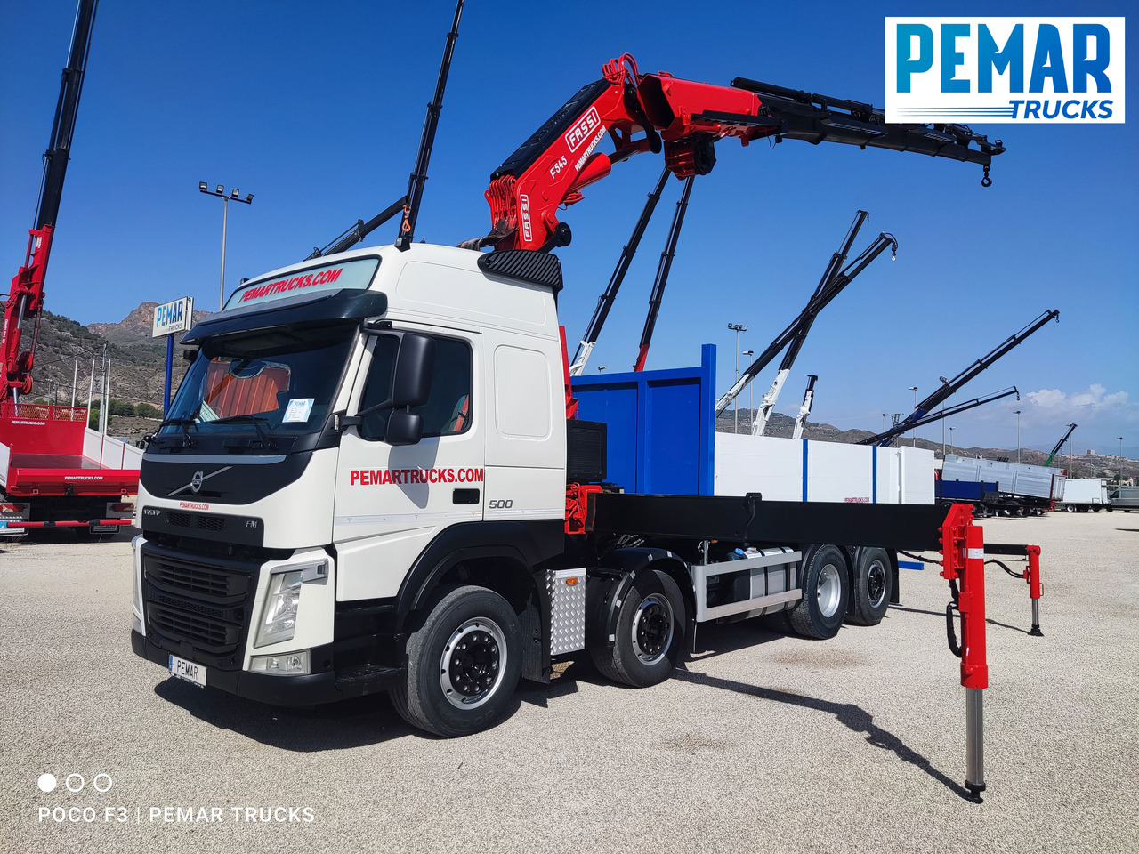 VOLVO FM 500 8X2 GRUA CAJA FIJA 32T - شاحنة كرين: صورة 1 VOLVO FM 500 8X2 GRUA CAJA FIJA 32T - شاحنة كرين: صورة 1