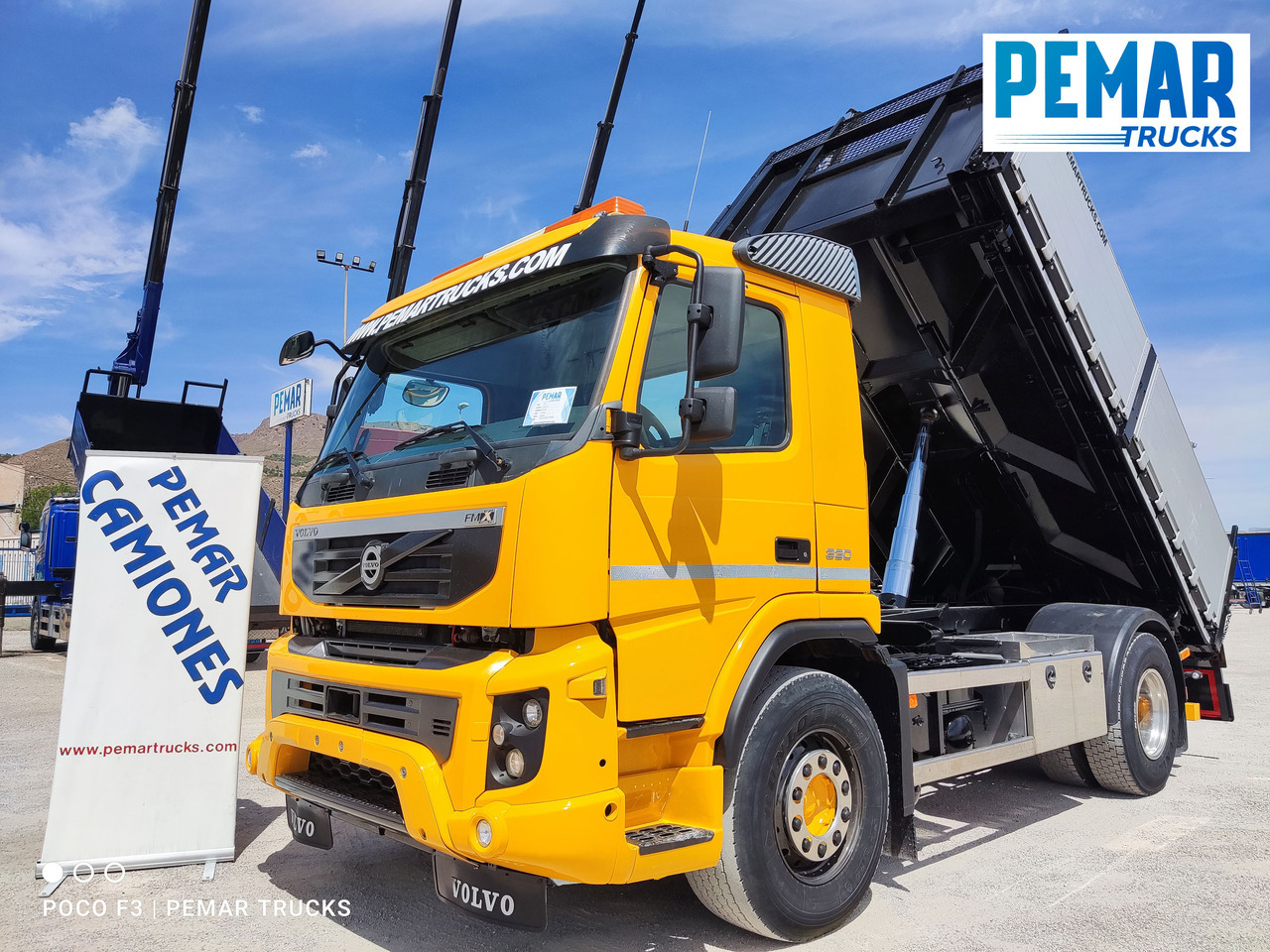 VOLVO FMX 330 BASCULANTE 18T - شاحنة قلاب: صورة 1 VOLVO FMX 330 BASCULANTE 18T - شاحنة قلاب: صورة 1