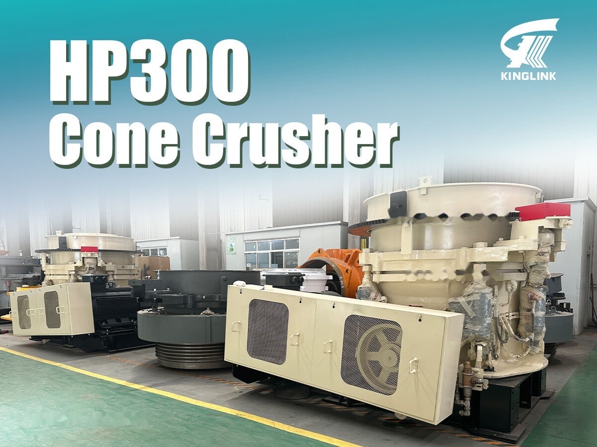 Kinglink HP300 CONE CRUSHER - كسارة مخرو: صورة 1 Kinglink HP300 CONE CRUSHER - كسارة مخرو: صورة 1