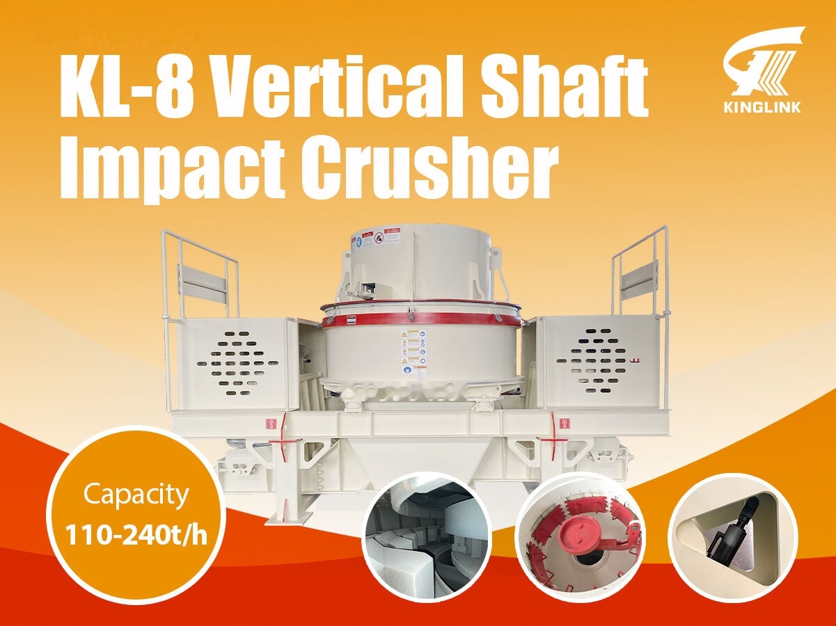 Kinglink KL8 VSI Impact Crusher for making mineral sands - كسارة التصادمية: صورة 1 Kinglink KL8 VSI Impact Crusher for making mineral sands - كسارة التصادمية: صورة 1