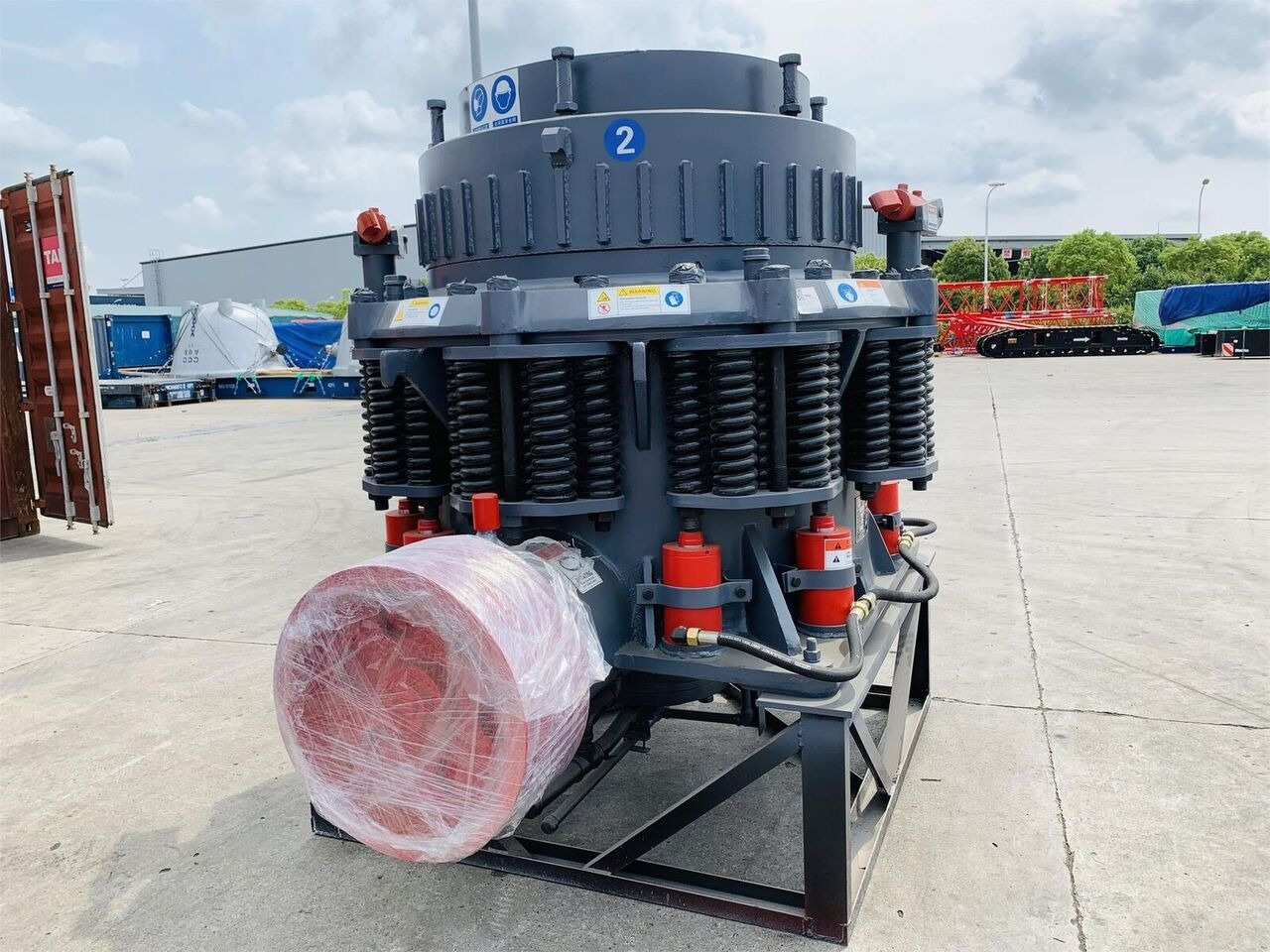 Kinglink KLM1000 Basalt/Granite Stone Cone Crusher | Asphalt batching - كسارة مخرو: صورة 1 Kinglink KLM1000 Basalt/Granite Stone Cone Crusher | Asphalt batching - كسارة مخرو: صورة 1