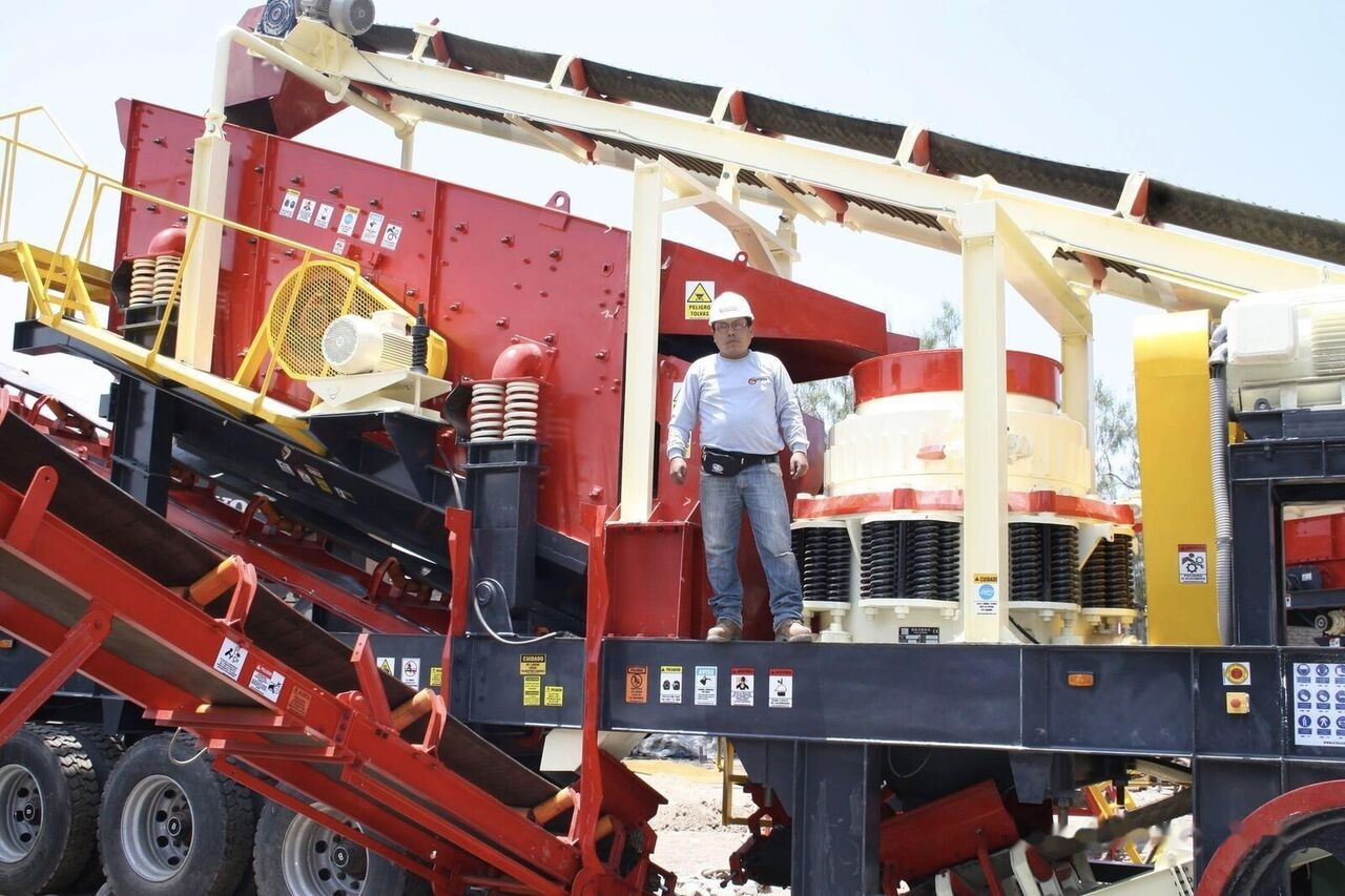 Kinglink MOBILE CONE CRUSHER & VIBRATING SCREEN PLANT 100TPH - آلة فرز: صورة 1 Kinglink MOBILE CONE CRUSHER & VIBRATING SCREEN PLANT 100TPH - آلة فرز: صورة 1