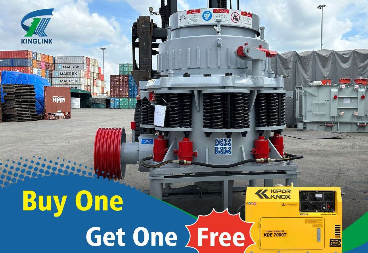 Kinglink New 3 FT Cone Crusher KLM1000 - كسارة مخرو: صورة 1 Kinglink New 3 FT Cone Crusher KLM1000 - كسارة مخرو: صورة 1