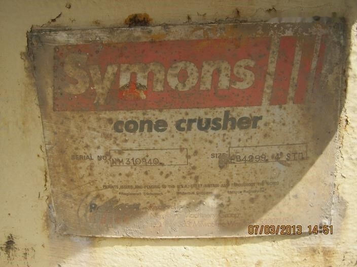 Kinglink SYMONS 4.25 FT Cone Crusher - كسارة مخرو: صورة 4 Kinglink SYMONS 4.25 FT Cone Crusher - كسارة مخرو: صورة 4