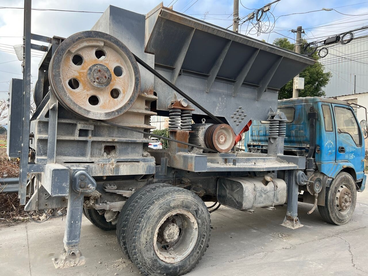 Kinglink Truck Mounted Vibrating Feeder and Jaw Crusher | Quarry | Concre - كسارة فكية: صورة 4 Kinglink Truck Mounted Vibrating Feeder and Jaw Crusher | Quarry | Concre - كسارة فكية: صورة 4