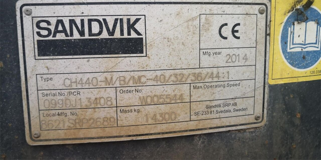 Sandvik CH440 - كسارة مخرو: صورة 3 Sandvik CH440 - كسارة مخرو: صورة 3