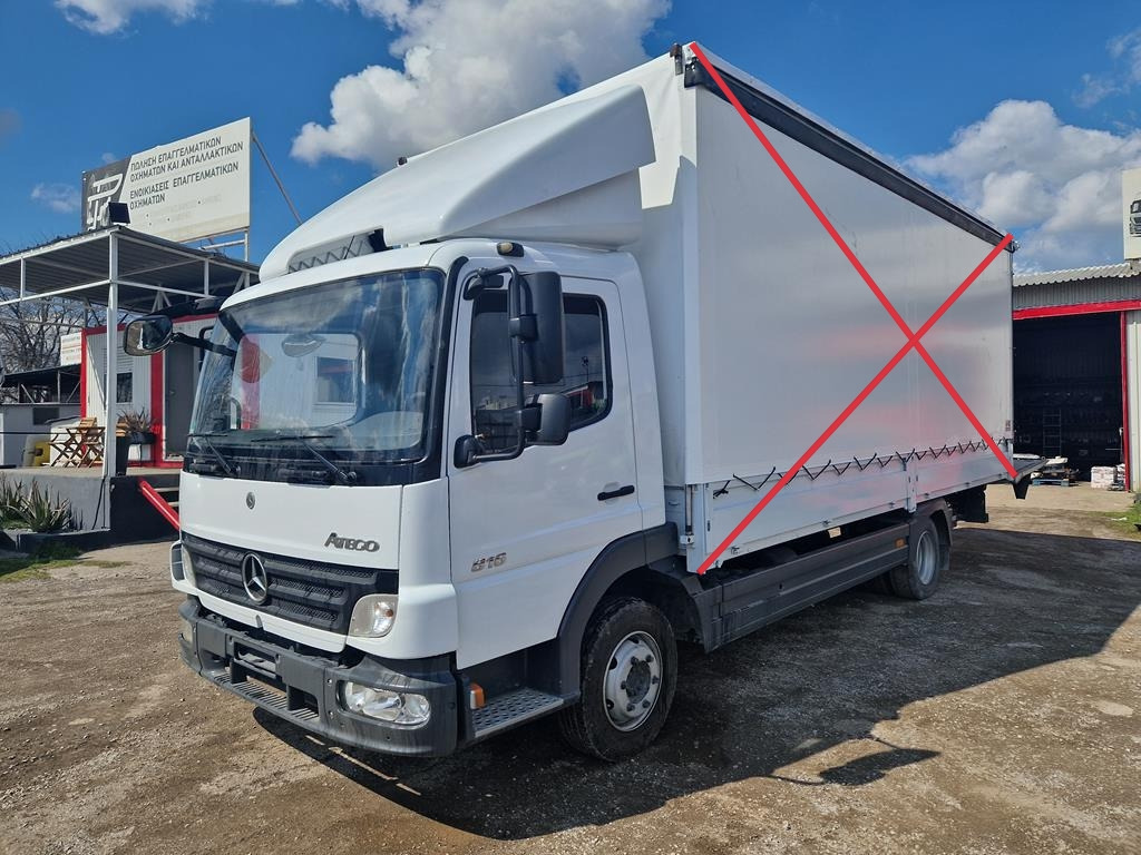 MERCEDES-BENZ ATEGO 816 - شاحنة ذات ستائر جانبية: صورة 1 MERCEDES-BENZ ATEGO 816 - شاحنة ذات ستائر جانبية: صورة 1