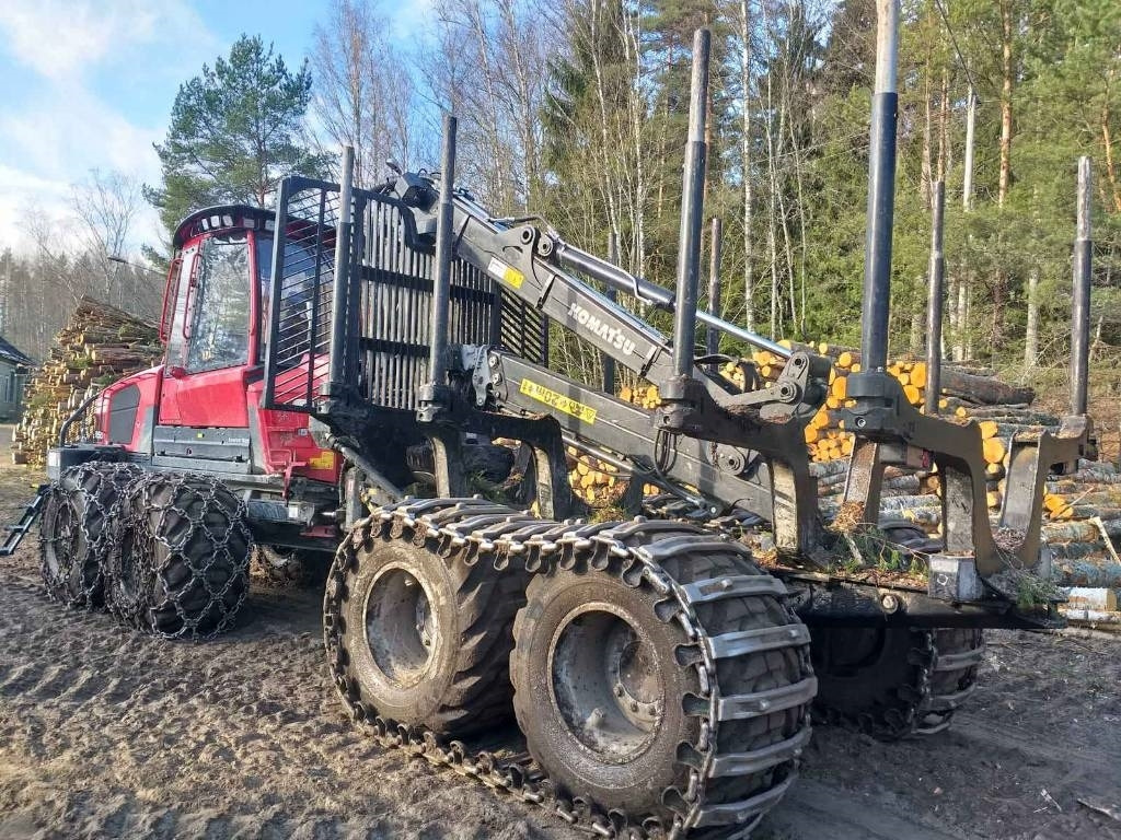 Komatsu 855 - جرار شحن جذوع أشجار الغابات: صورة 3 Komatsu 855 - جرار شحن جذوع أشجار الغابات: صورة 3