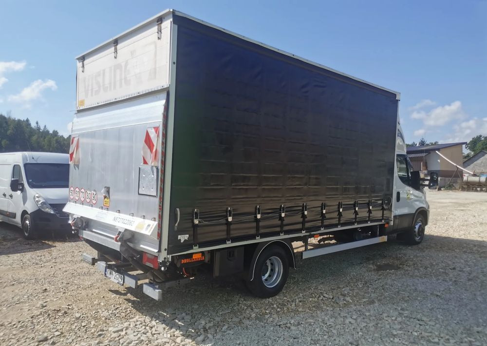 Iveco Daily 70C18 firana Winda 1.000kg Dhollandia wejkama 12pal - شاحنة ذات ستائر جانبية: صورة 3 Iveco Daily 70C18 firana Winda 1.000kg Dhollandia wejkama 12pal - شاحنة ذات ستائر جانبية: صورة 3