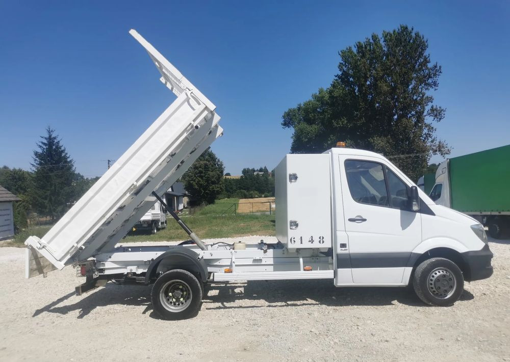 Mercedes-Benz Sprinter 514 kiper Wywrotka blizniak 2.2CDI - 140KM skrzynka sprowadzony - قلاب صغير: صورة 2 Mercedes-Benz Sprinter 514 kiper Wywrotka blizniak 2.2CDI - 140KM skrzynka sprowadzony - قلاب صغير: صورة 2