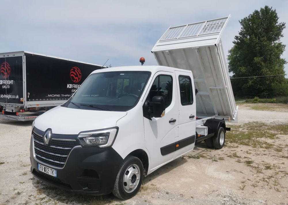 Renault Master 2.3dCi-130KM Brygadówka wywrotka 48.800km przebieg kiper doka Dubel klimatyzacja - قلاب صغير: صورة 1 Renault Master 2.3dCi-130KM Brygadówka wywrotka 48.800km przebieg kiper doka Dubel klimatyzacja - قلاب صغير: صورة 1