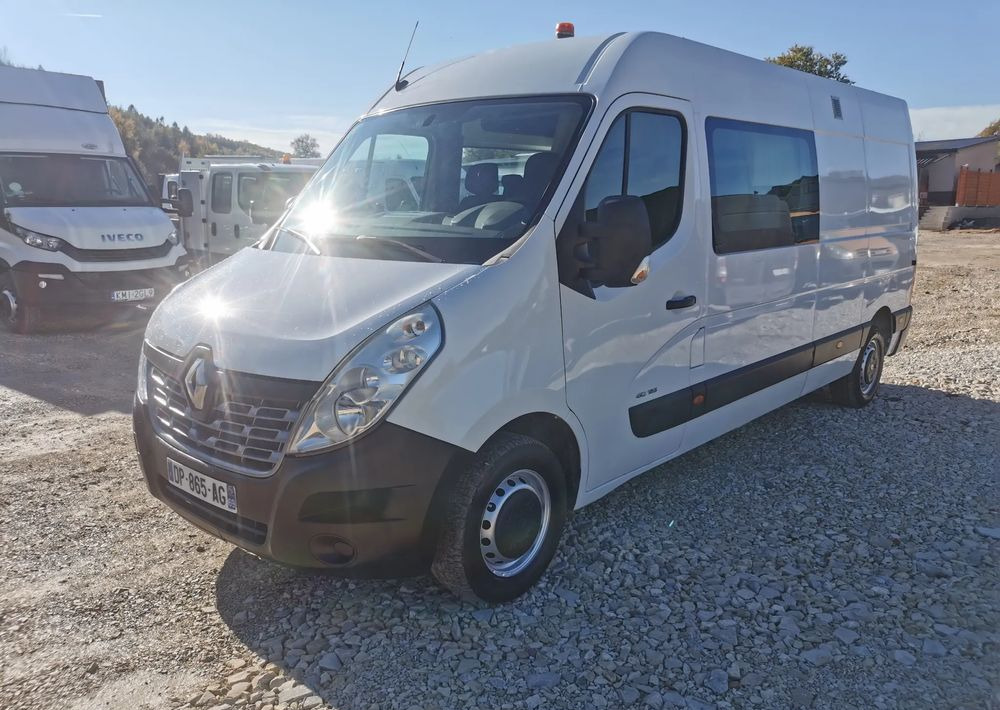 Renault Master L3H2 doka 7-osobowy Długi klima 2.3dCi-125KM Brygadówka - فان: صورة 1 Renault Master L3H2 doka 7-osobowy Długi klima 2.3dCi-125KM Brygadówka - فان: صورة 1