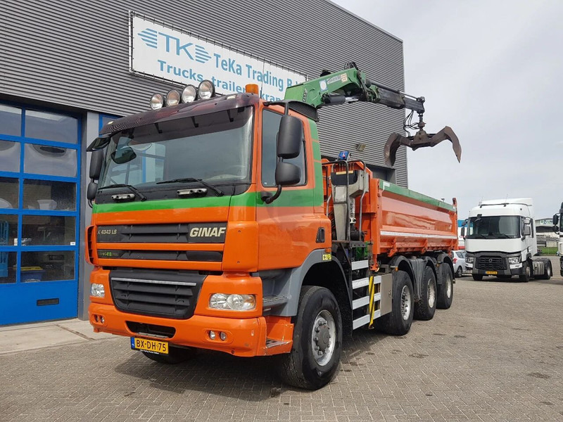 Ginaf X 4343 TS 8x6 Kipper kraan HMF 2020 - شاحنة قلاب: صورة 3 Ginaf X 4343 TS 8x6 Kipper kraan HMF 2020 - شاحنة قلاب: صورة 3