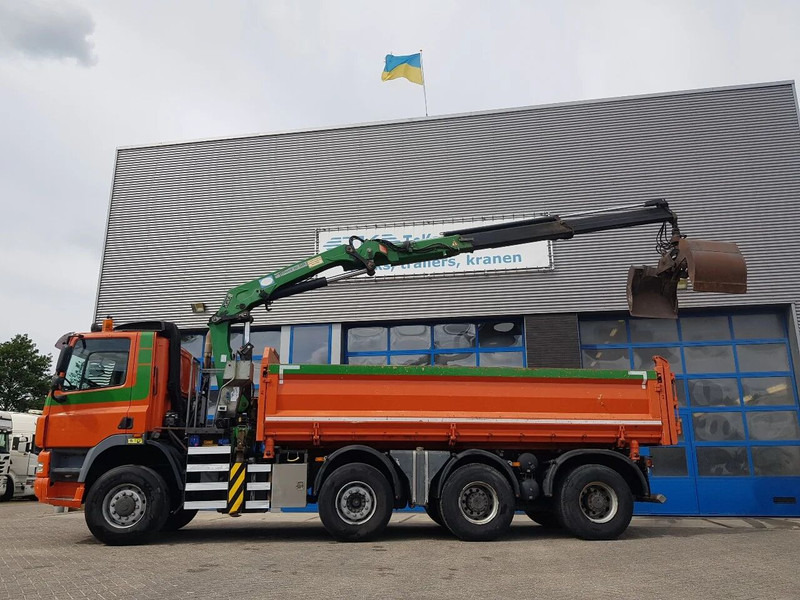 Ginaf X 4343 TS 8x6 Kipper kraan HMF 2020 - شاحنة قلاب: صورة 4 Ginaf X 4343 TS 8x6 Kipper kraan HMF 2020 - شاحنة قلاب: صورة 4