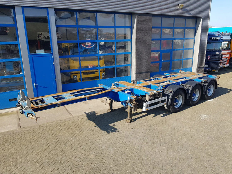Pacton T3-010 Multi chassis Liftas BPW drum - ناقل حاوية/ نصف مقطورة بحاوية: صورة 1 Pacton T3-010 Multi chassis Liftas BPW drum - ناقل حاوية/ نصف مقطورة بحاوية: صورة 1