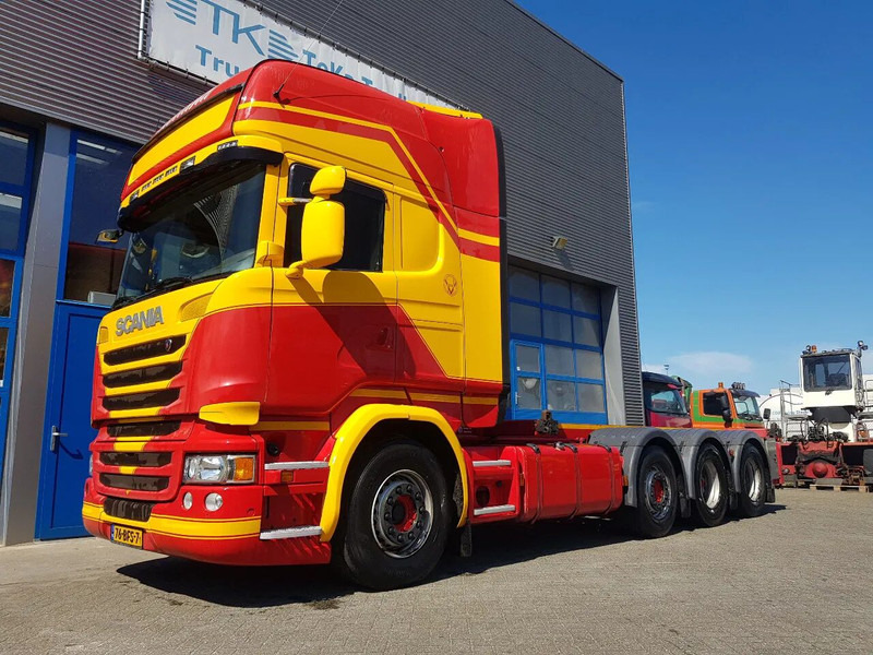 Scania R450 8x2 Topline ADR EX/II, EX/III, FL en AT SCR only - ناقلة حاويات/ شاحنة حاويات: صورة 2 Scania R450 8x2 Topline ADR EX/II, EX/III, FL en AT SCR only - ناقلة حاويات/ شاحنة حاويات: صورة 2