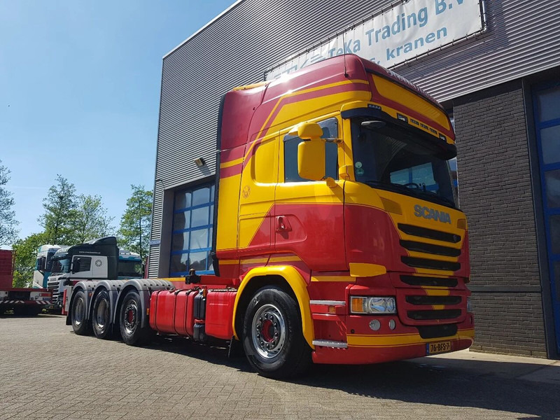 Scania R450 8x2 Topline ADR EX/II, EX/III, FL en AT SCR only - ناقلة حاويات/ شاحنة حاويات: صورة 5 Scania R450 8x2 Topline ADR EX/II, EX/III, FL en AT SCR only - ناقلة حاويات/ شاحنة حاويات: صورة 5