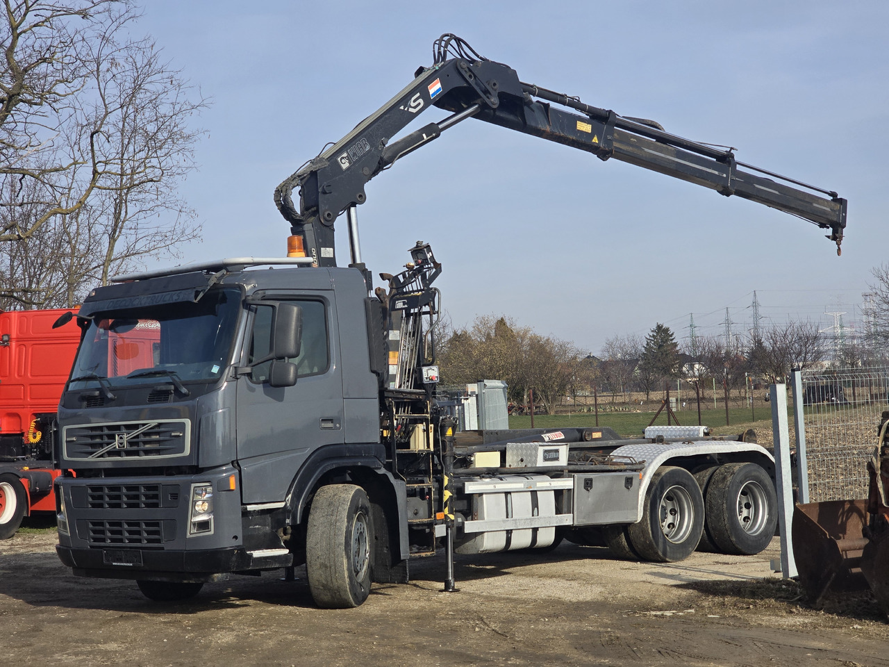 VOLVO FM 380 HOOK SYSTEM / HIAB 166 D2 DUO - شاحنة برافعة خطافية: صورة 5 VOLVO FM 380 HOOK SYSTEM / HIAB 166 D2 DUO - شاحنة برافعة خطافية: صورة 5