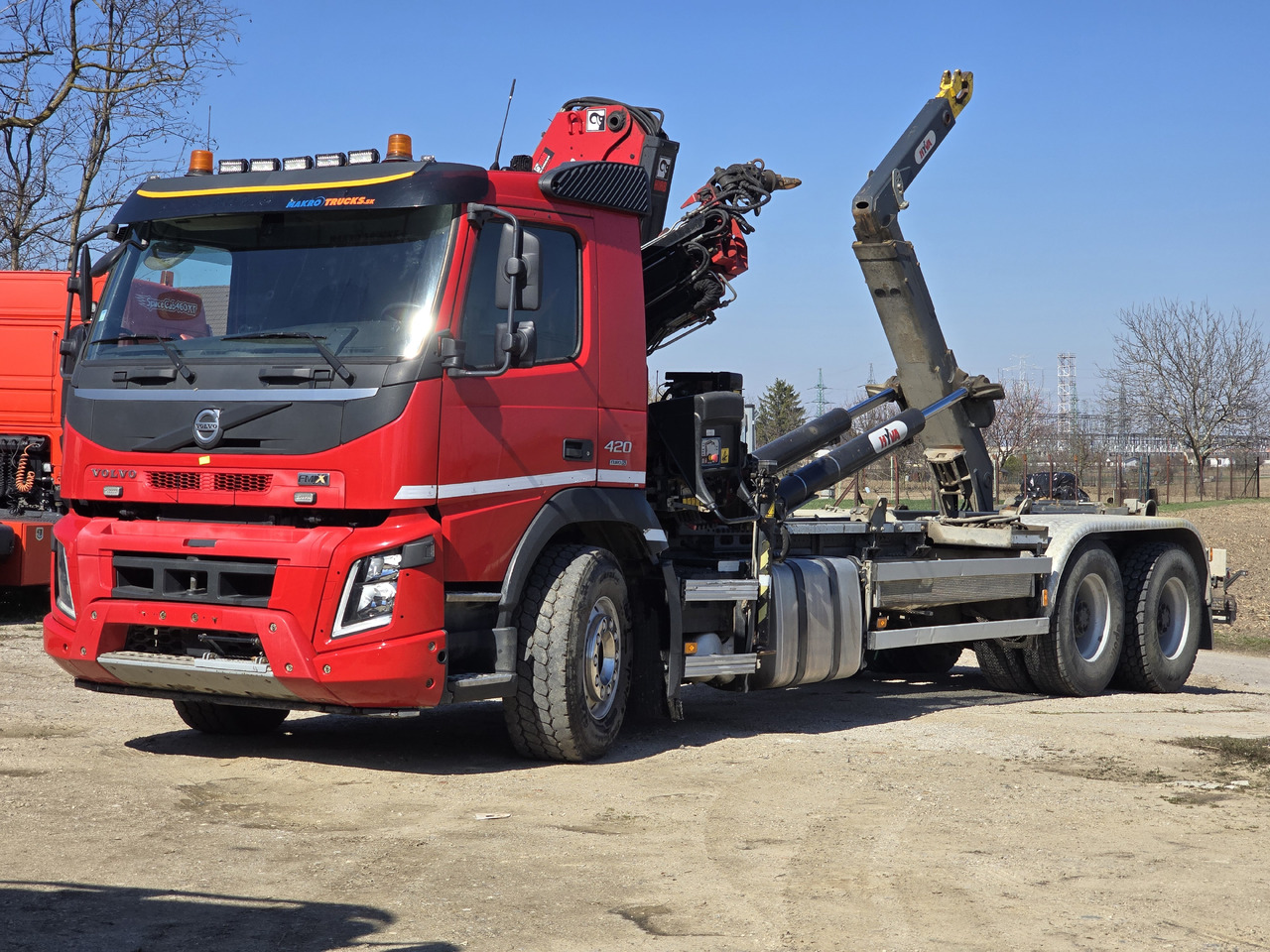 VOLVO FMX 420 6X4 / HIAB 144B-hiduo / hook SPECIAL PRICE ONLY THIS YEAR - شاحنة برافعة خطافية, شاحنة كرين: صورة 3 VOLVO FMX 420 6X4 / HIAB 144B-hiduo / hook SPECIAL PRICE ONLY THIS YEAR - شاحنة برافعة خطافية, شاحنة كرين: صورة 3