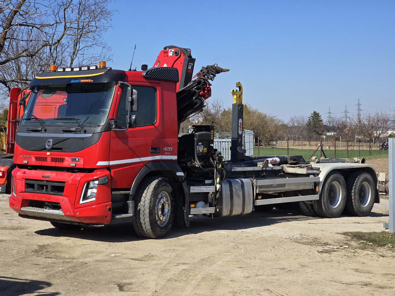 VOLVO FMX 420 6X4 / HIAB 144B-hiduo / hook SPECIAL PRICE ONLY THIS YEAR - شاحنة برافعة خطافية, شاحنة كرين: صورة 2 VOLVO FMX 420 6X4 / HIAB 144B-hiduo / hook SPECIAL PRICE ONLY THIS YEAR - شاحنة برافعة خطافية, شاحنة كرين: صورة 2