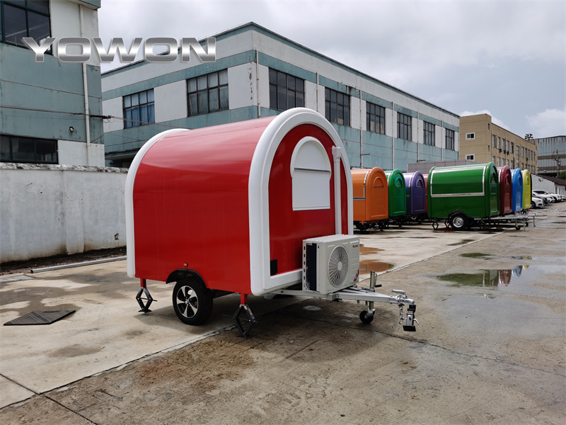 YOWON Fully customized food vending cart mobile street fast food trailer - بيع مقطورة: صورة 3 YOWON Fully customized food vending cart mobile street fast food trailer - بيع مقطورة: صورة 3