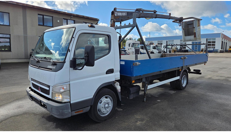 Mitsubishi CANTER FE85B HIAB 026 - شاحنات مسطحة, شاحنة كرين: صورة 1 Mitsubishi CANTER FE85B HIAB 026 - شاحنات مسطحة, شاحنة كرين: صورة 1