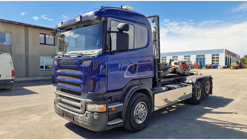 Scania R500 6X2 Manual Full steel - شاحنة برافعة خطافية: صورة 1 Scania R500 6X2 Manual Full steel - شاحنة برافعة خطافية: صورة 1