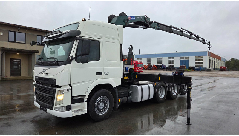 Volvo FM500 8X4*4 HMF 2620K6 - شاحنة برافعة خطافية, شاحنة كرين: صورة 1 Volvo FM500 8X4*4 HMF 2620K6 - شاحنة برافعة خطافية, شاحنة كرين: صورة 1
