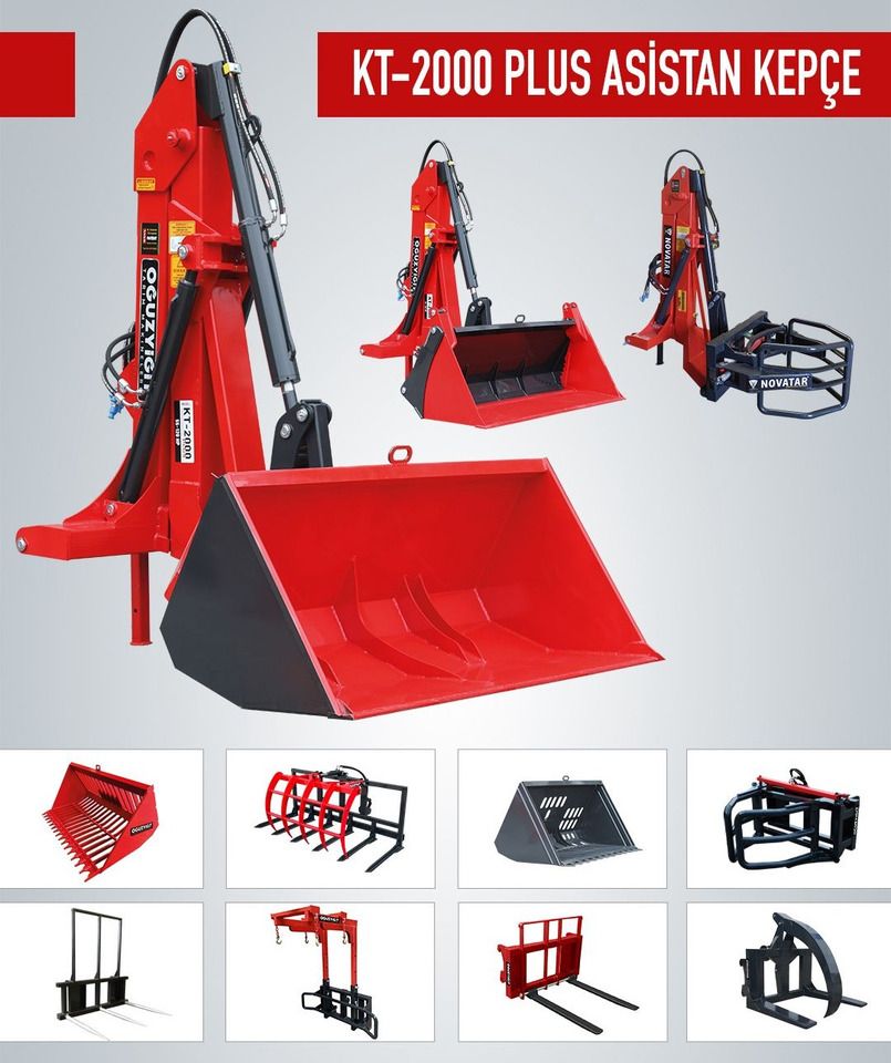 Novatar Tractor Rear Loader - جرار: صورة 1 Novatar Tractor Rear Loader - جرار: صورة 1