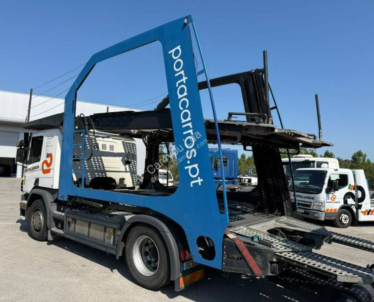 Scania P 450 - شاحنة نقل سيارات شاحنة, نصف مقطورة نقل سيارات: صورة 4 Scania P 450 - شاحنة نقل سيارات شاحنة, نصف مقطورة نقل سيارات: صورة 4